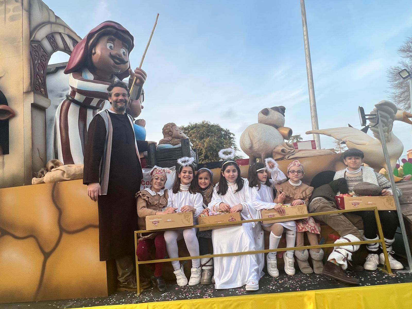 Cabalgata de Reyes en Antequera.