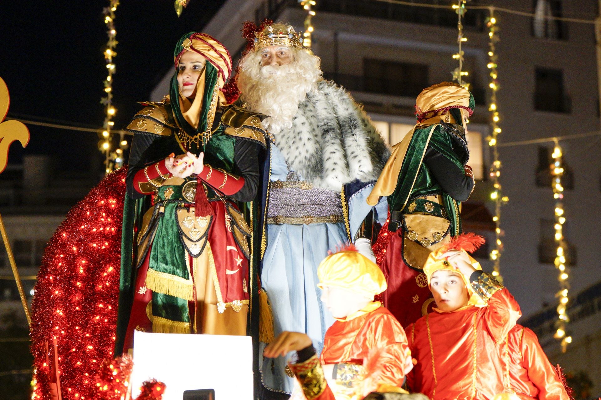 Cabalgata de Reyes en Marbella.