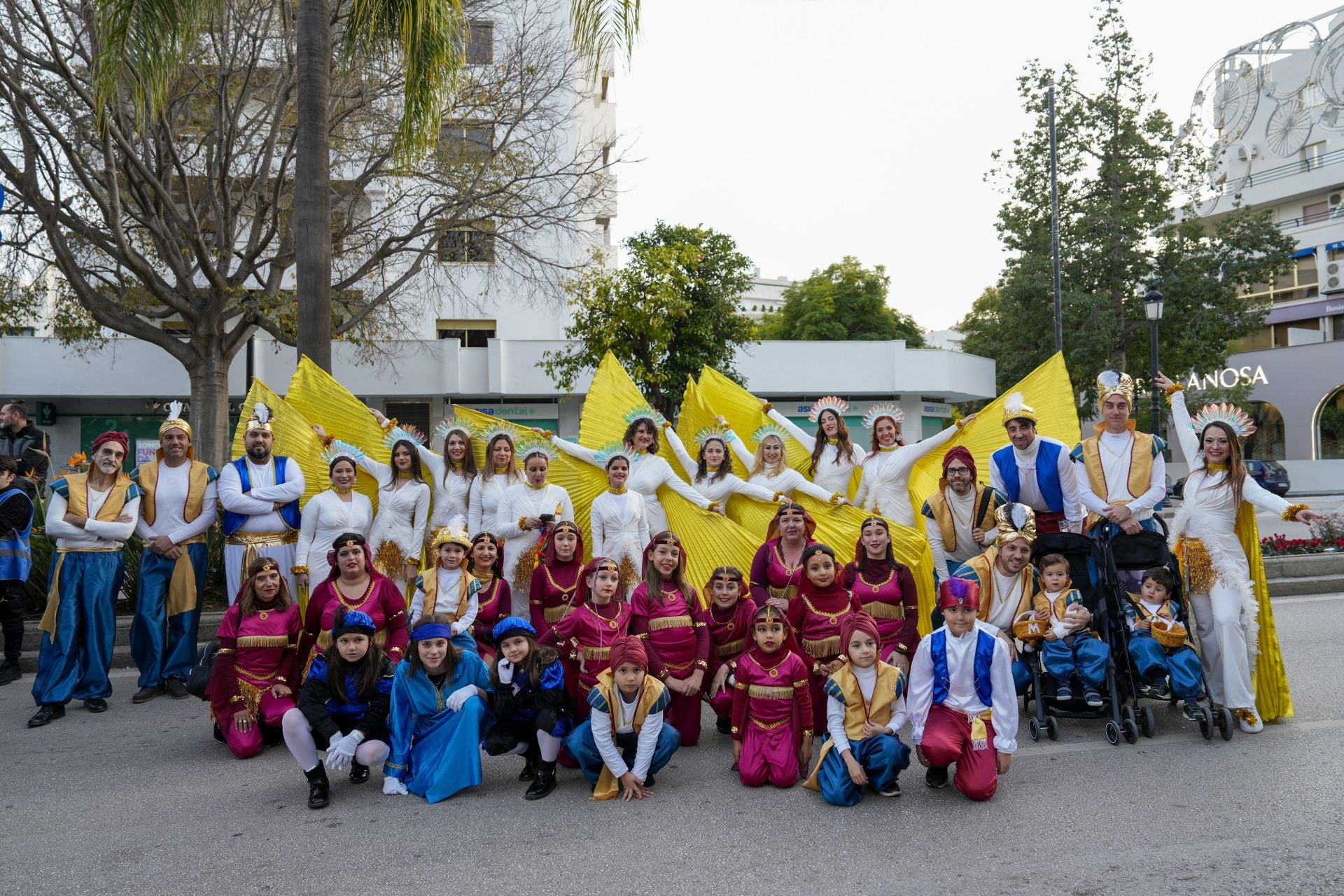 Cabalgata de Reyes en Marbella.