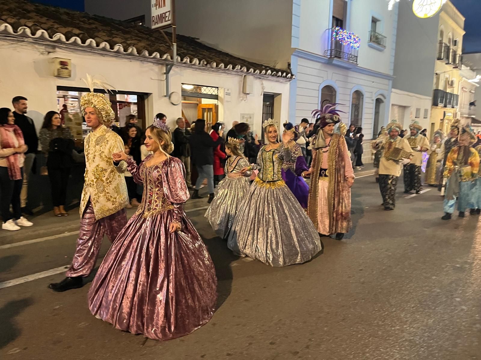 Cabalgata de Reyes en Nerja.