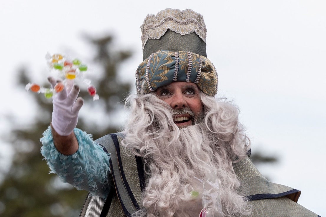 Malaga city's huge Three Kings cavalcade 2025, in pictures