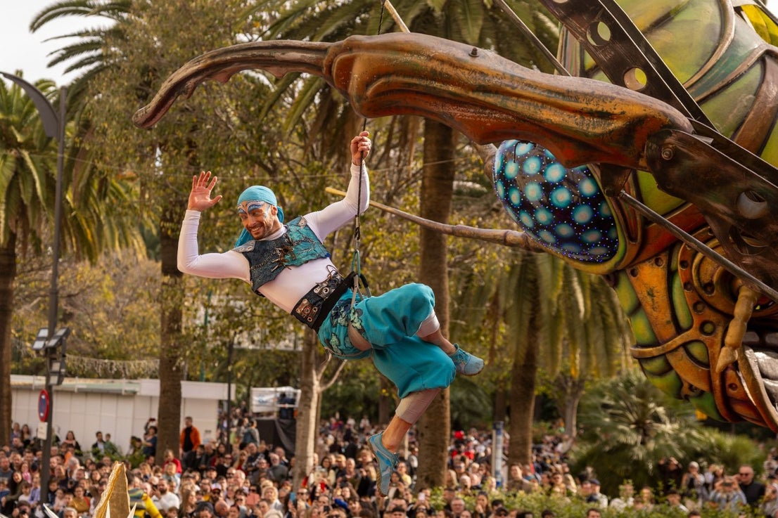 Malaga city's huge Three Kings cavalcade 2025, in pictures