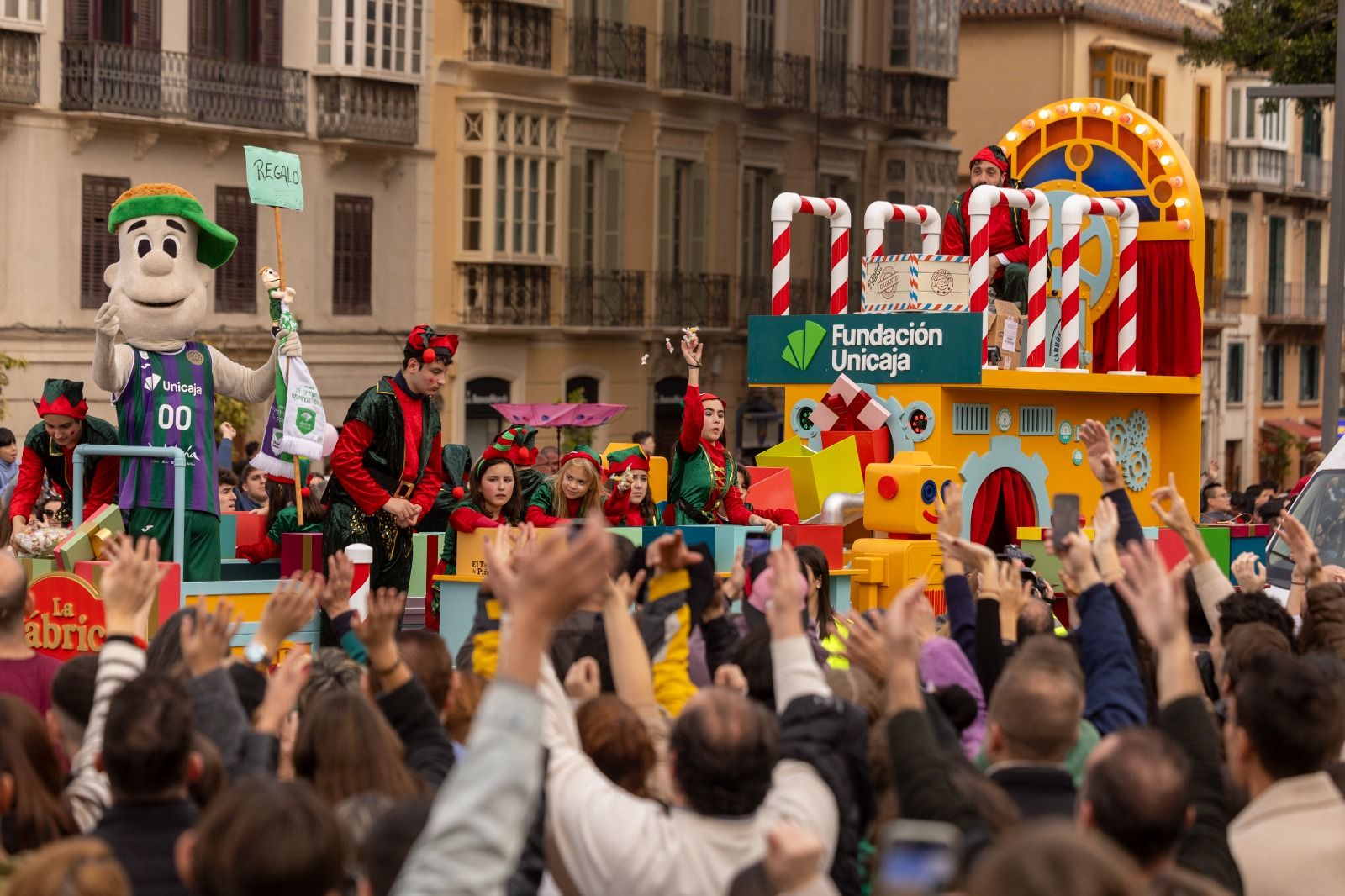 Malaga city&#039;s huge Three Kings cavalcade 2025, in pictures