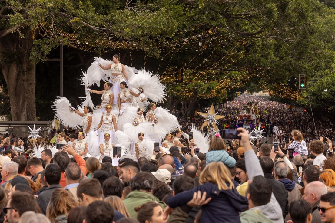 Malaga city's huge Three Kings cavalcade 2025, in pictures