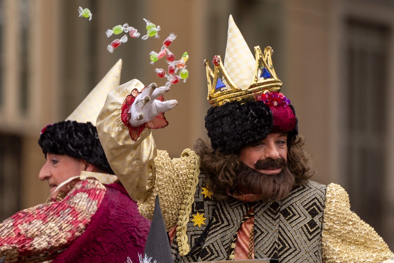 Malaga city&#039;s huge Three Kings cavalcade 2025, in pictures