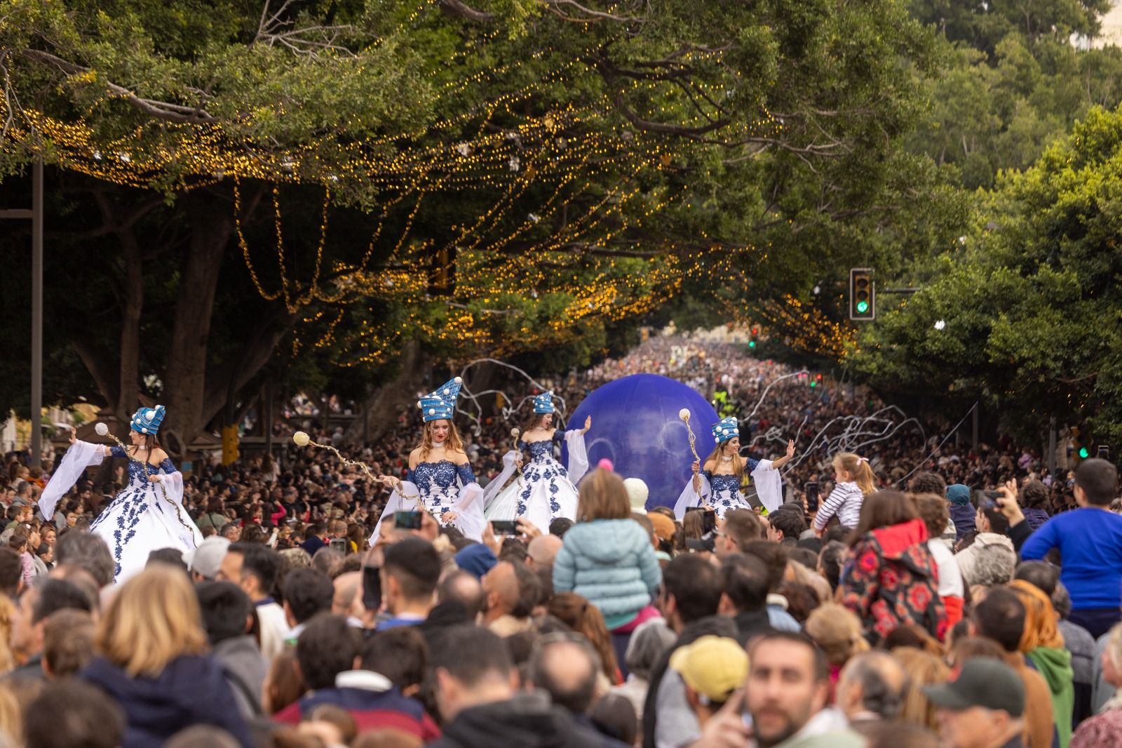 Malaga city&#039;s huge Three Kings cavalcade 2025, in pictures