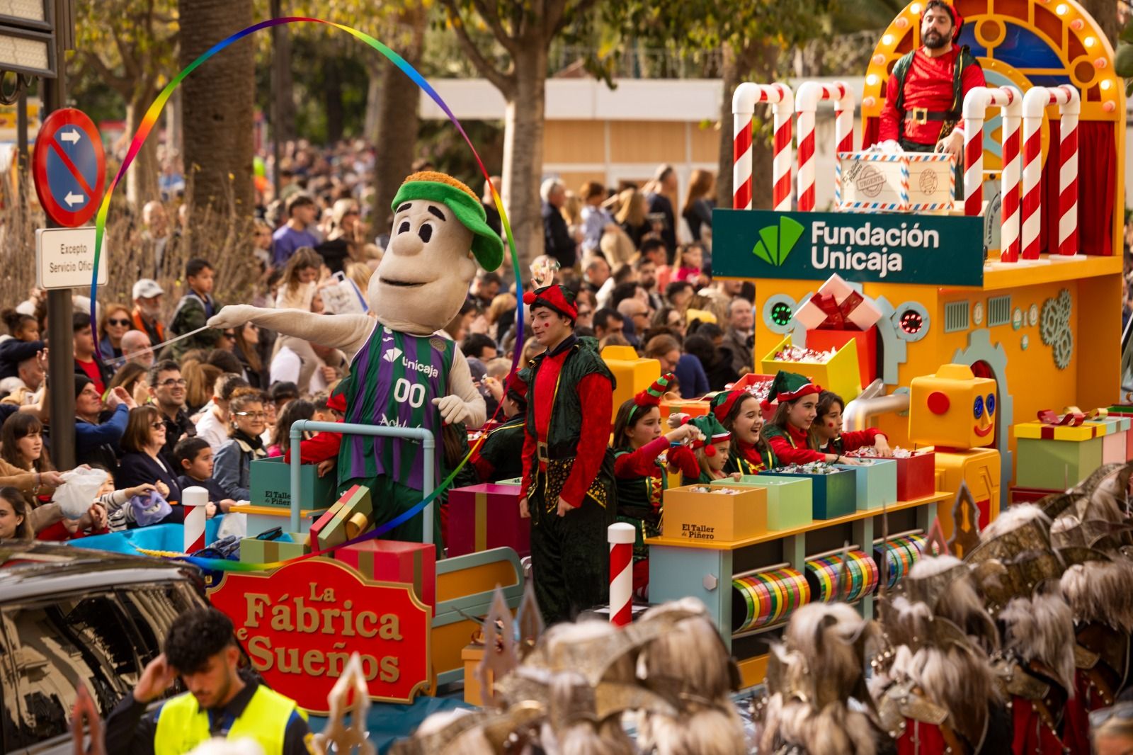 Malaga city&#039;s huge Three Kings cavalcade 2025, in pictures