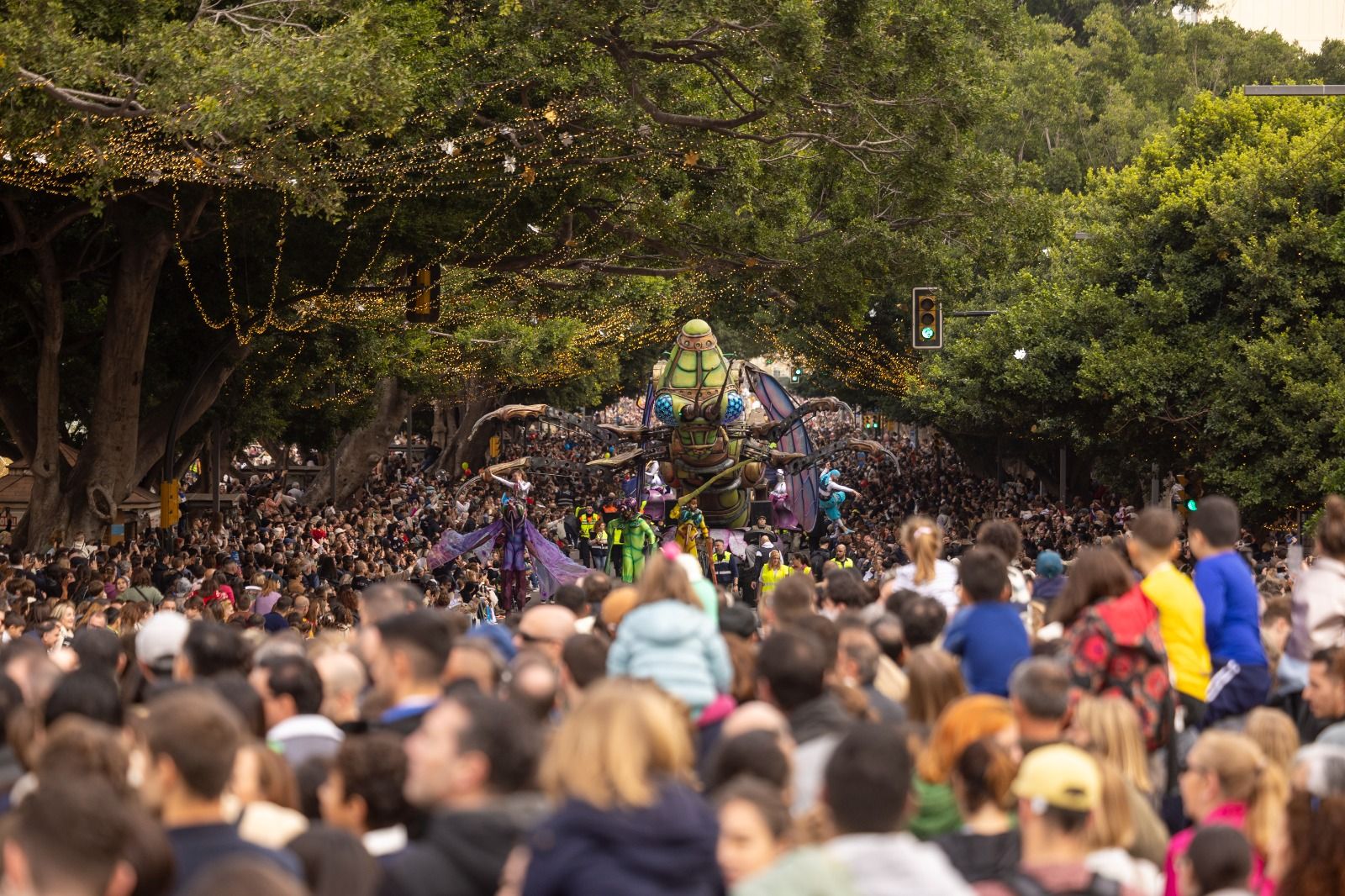 Malaga city&#039;s huge Three Kings cavalcade 2025, in pictures