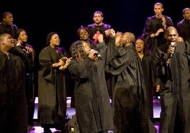 Alabama Gospel Choir during a previous concert.