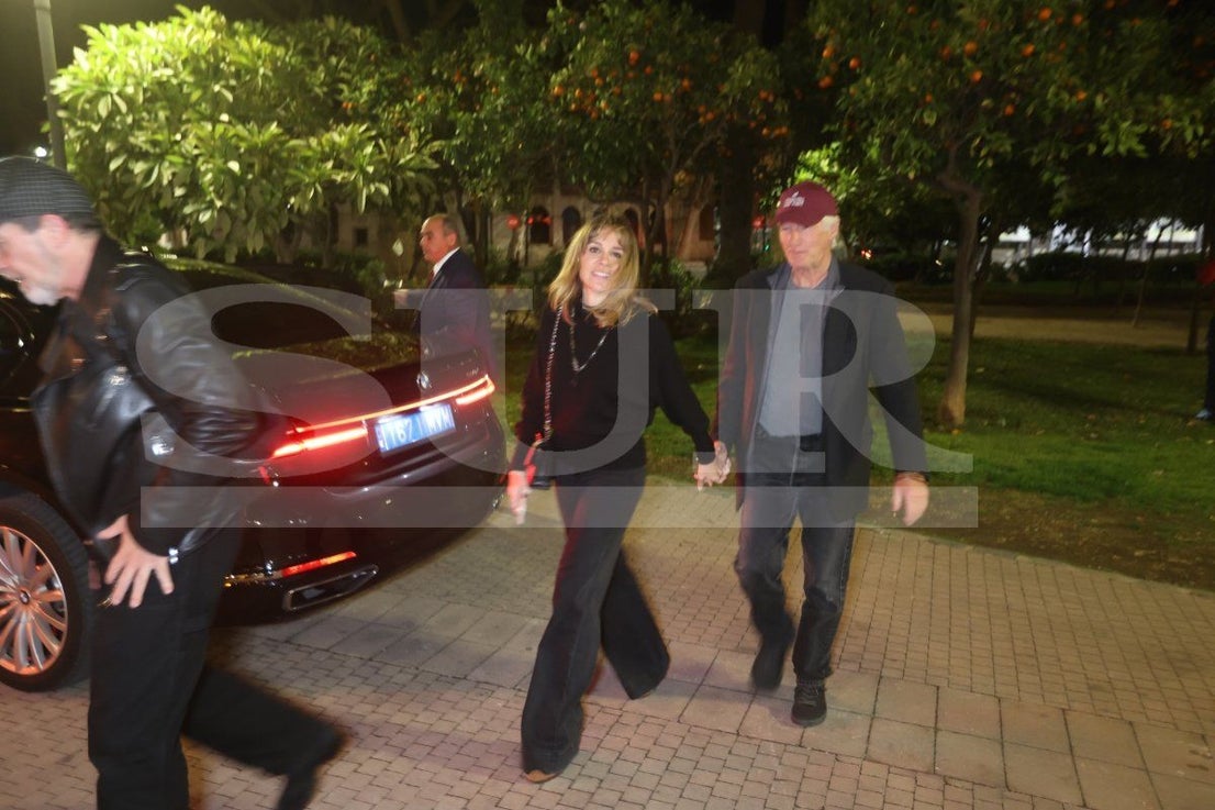 Hollywood star Richard Gere in Malaga to see Antonio Banderas' production of Gypsy