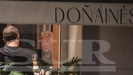What did Richard Gere eat in Malaga? This was on the menu at Doña Inés