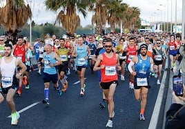 Runners taking part in last year's event.