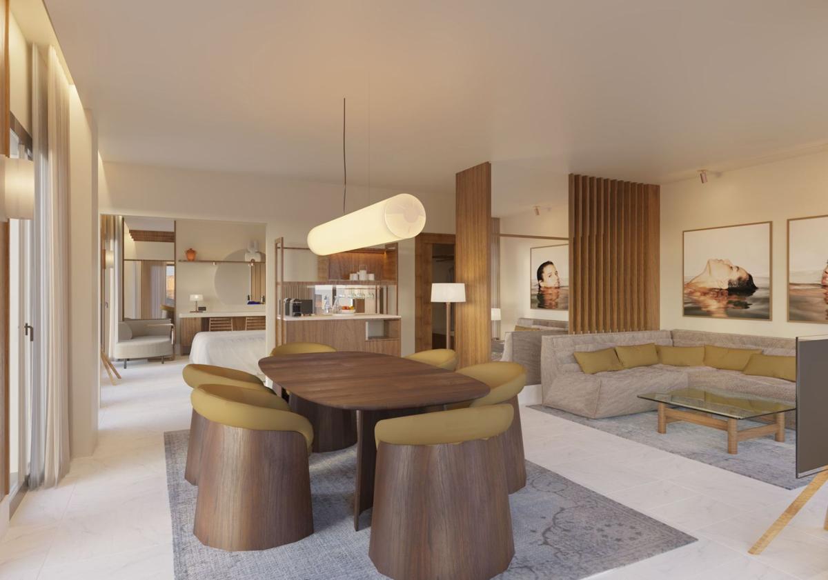 Imagen principal - In pictures: A sneak peek inside the five-star hotel in Malaga that will open its doors later this year