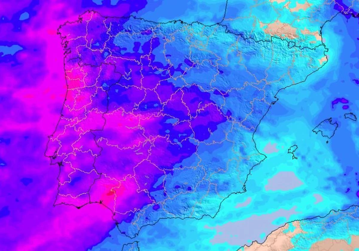 Storm Garoé arrives in Spain: state agency warns of strong winds, heavy rain and snow in these areas