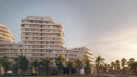Malaga's new 'golden mile' where one-bedroom apartments are selling for over half a million euros