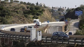 Radar on the Rincón de la Victoria bypass, which is the second most frequent finer in Spain.