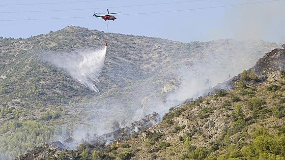 Marbella man suspected of starting two fires in Malaga's Sierra de las Nieves is arrested