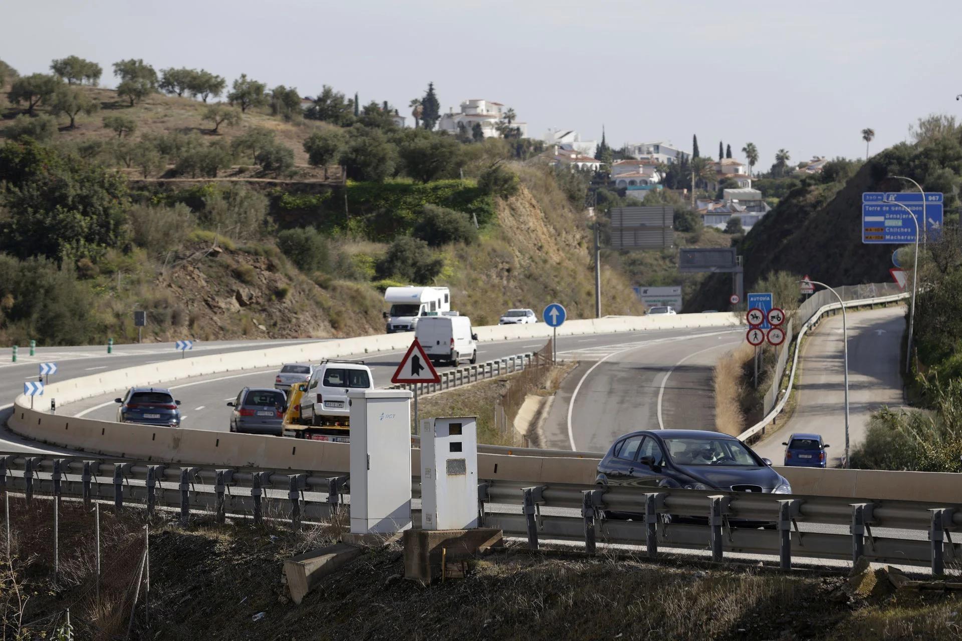 Radar on the Rincón de la Victoria bypass, which is the second most frequent finer in Spain.