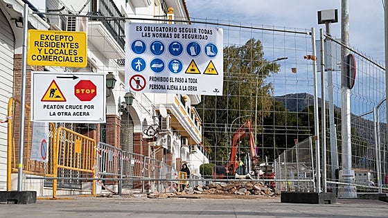 'Essential' work in Benalmádena Pueblo progressing at a 'steady rate'
