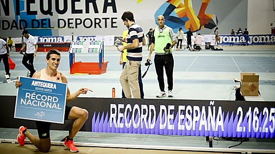 Record-breaking athletics event lights up Antequera