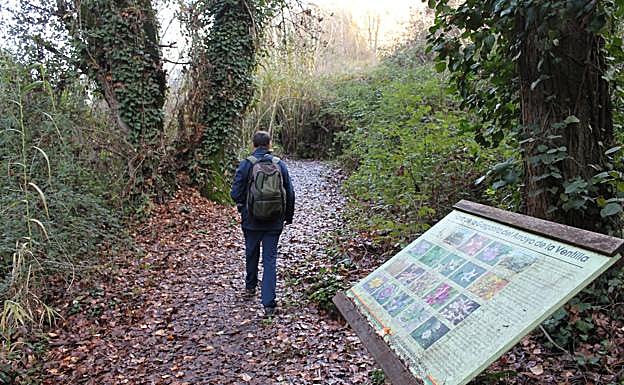 Following the Arroyo de la Ventilla.