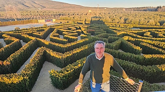 Malaga's new maze 'is just the beginning, the idea is to turn it into a family leisure park'