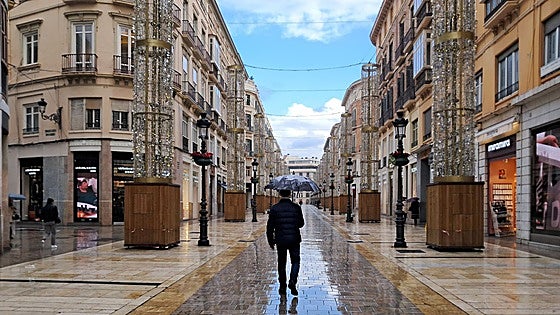 Storms leave more than 100 litres of water in Malaga, but not much for the reservoirs