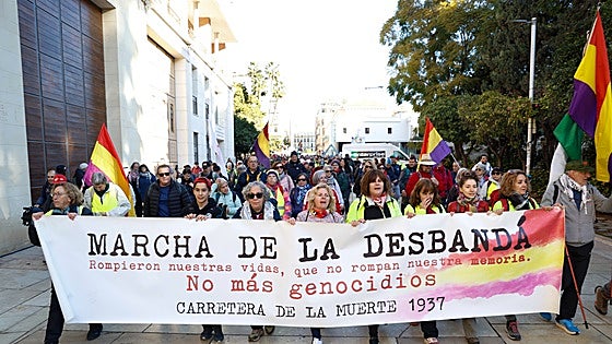 Malaga walks to remember the thousands of innocent victims - mainly women, children and the elderly - who lost their lives in the Spanish Civil War