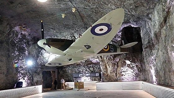 Gibraltar's fully renovated WWII tunnel complex exhibition officially opened