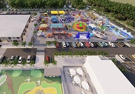 Recreation of the future Soul Park family leisure park.