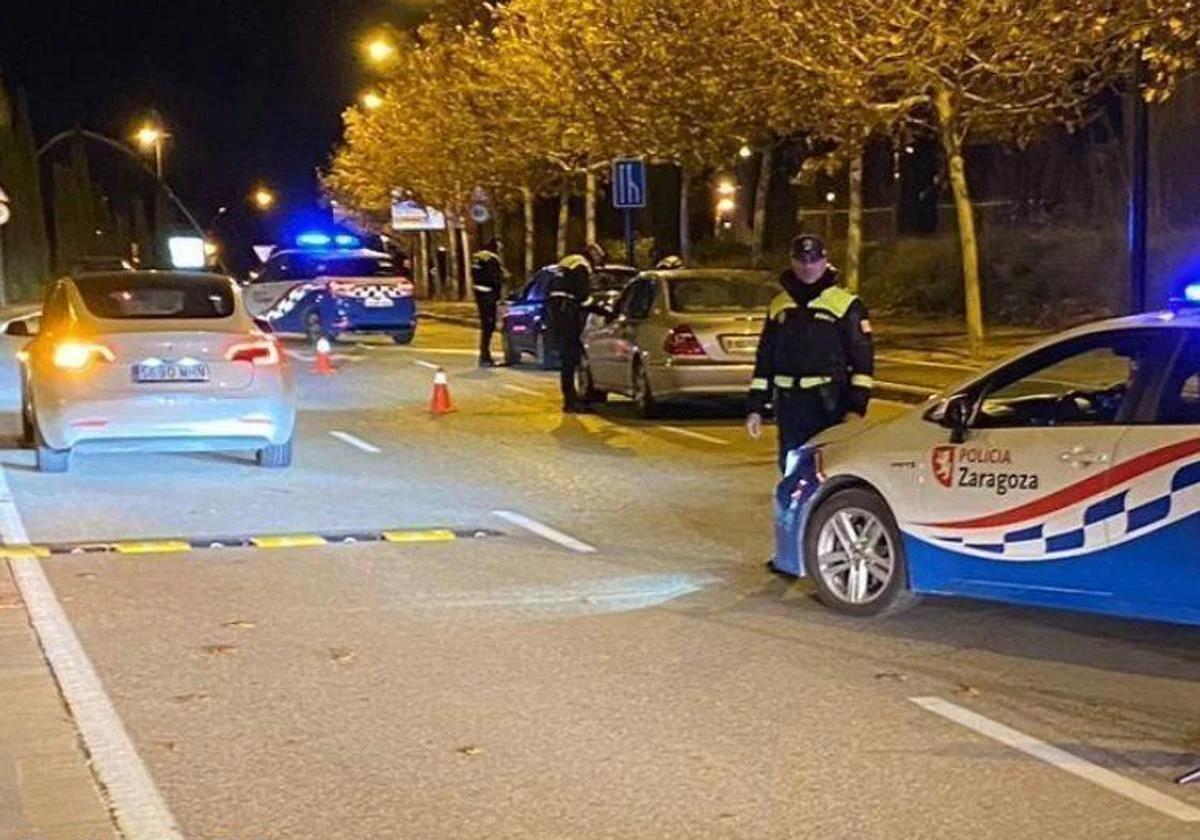 File image of Zaragoza police officers.