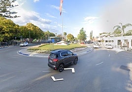 Boulevard Alfonso Hohenloe in Marbella.