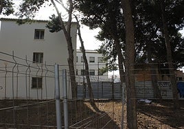 The derelict Virgen de la Esperanza centre.