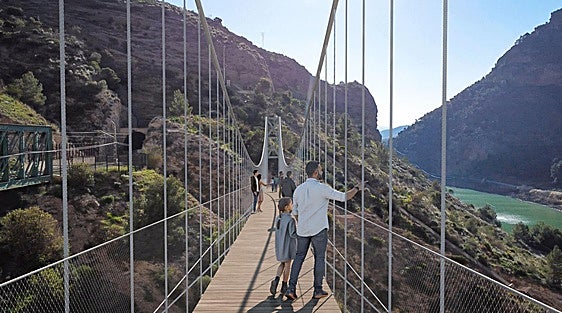 In pictures: Malaga's famous Caminito del Rey gorge walk to be extended with Spain's longest suspension footbridge