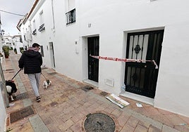 The house in Benalmádena Pueblo where Lina was killed.