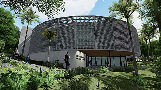 This is what the new library in San Pedro Alcántara will look like