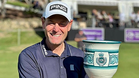 Simon Griffiths comes out on top at the Staysure Marbella Legends tournament