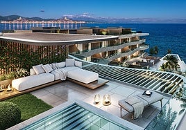 Digital image of the property development.