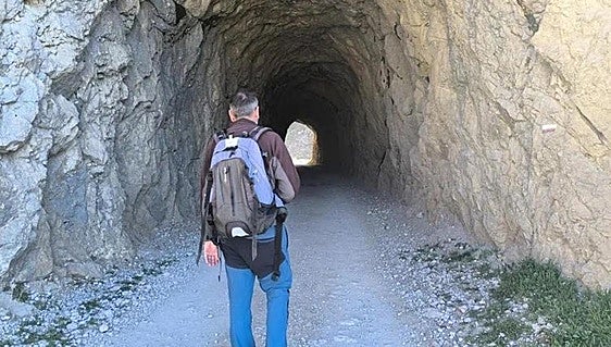 A hike along a section of old railway track that was intended to link Malaga and Granada