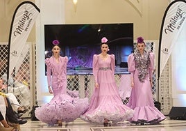 A previous flamenco fashion show in Malaga.