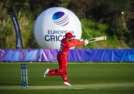 Action from this year’s edition of the Weston Shield at the Cártama Oval.