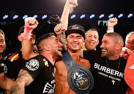 Molina after his successful defence last week.