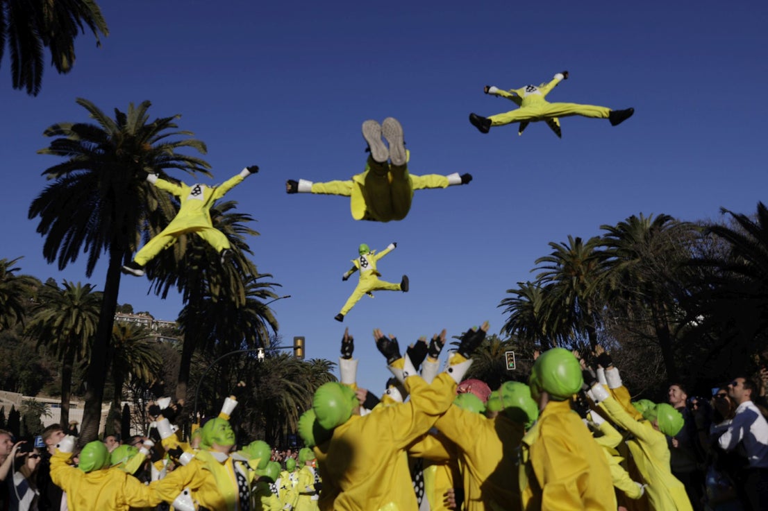 Carnival festivities in Malaga