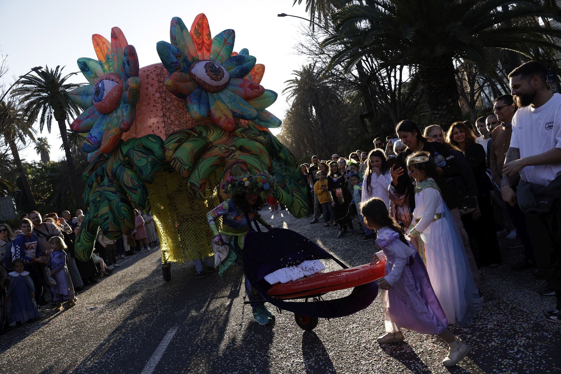 Carnival festivities in Malaga