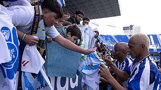 Memories of Malaga’s top tier days at ‘open doors’ event