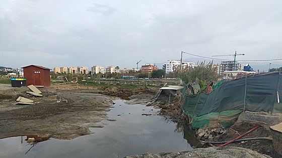 Work starts to repair Costa del Sol dog beach following last year's storm damage