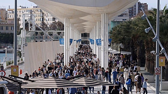 Iconic pergola that runs the length of Malaga dockside to undergo a major 'facelift'