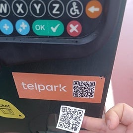 Fake QR discovered on a parking meter in Fuengirola.