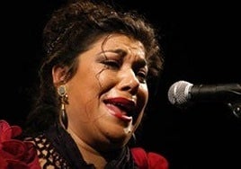 Gypsy singer La Macanita.