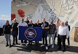 Members of the International Police Association.